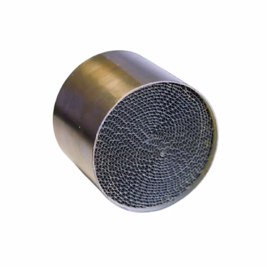 Three Way Metal Honeycomb Catalyst Substrate for Motorcycle Exhaust System
