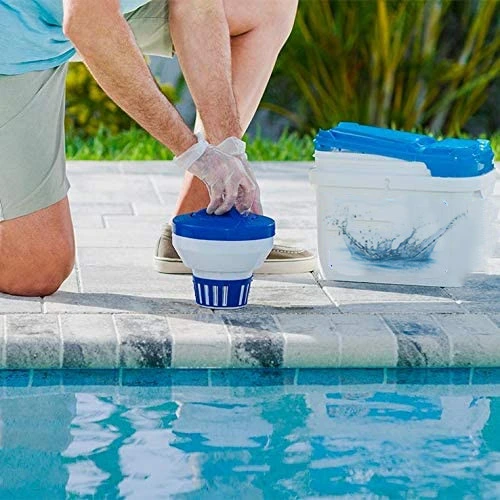 Compresse per la purificazione dell'acqua chimica clorata per piscina, stabilizzatori, cloro TCCA per piscina