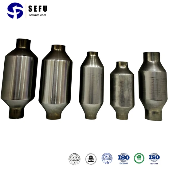 Convertitore catalitico Sefu SCR Cina Produttori di convertitori catalitici per auto Catalizzatore per auto ad alte prestazioni Ceracomb Doc Catalizzatori a nido d'ape in ceramica